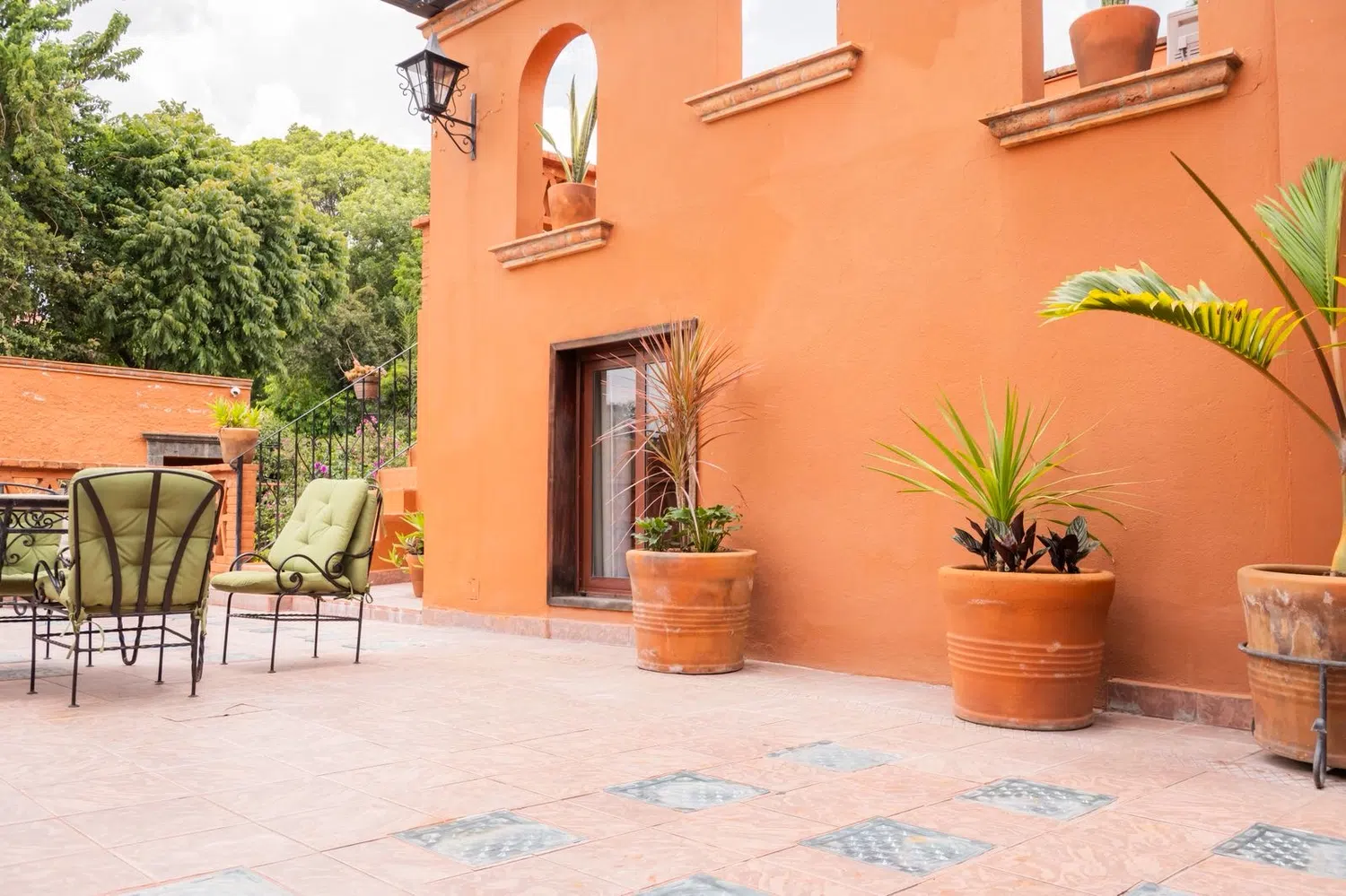 Terraza con vistas a San Miguel de Allende, Hotel Xacalli